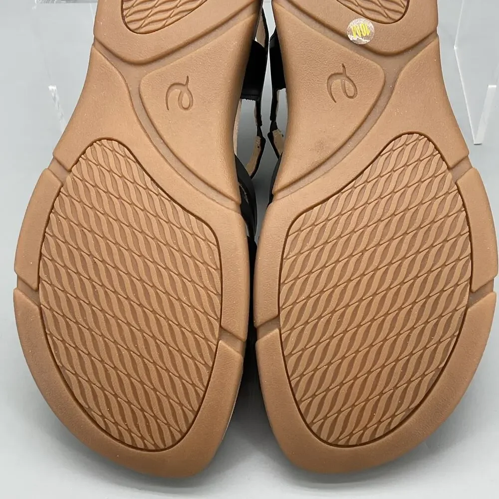 NEW Easy Spirit Women’s Marlene Slingback Sandals Black Size 10M